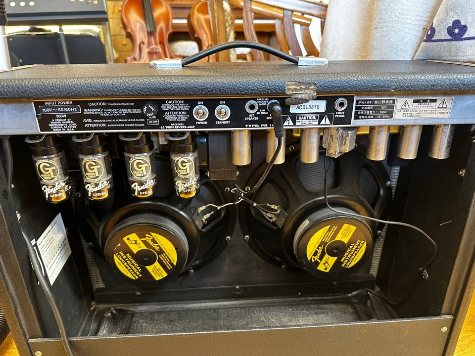 팬더 65 트윈리버브 진공관식 기타앰프 팝니다 이미지