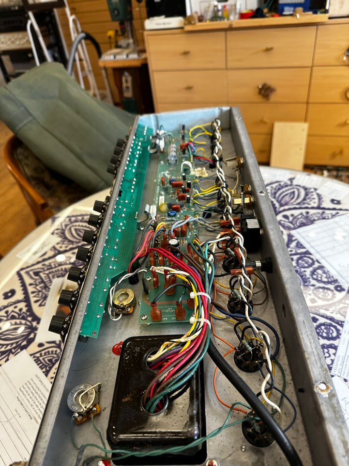 팬더 65 트윈리버브 진공관식 기타앰프 팝니다 이미지