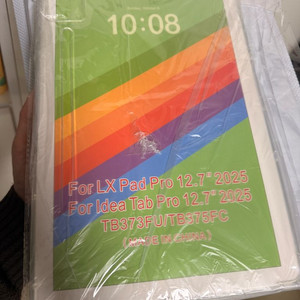 샤오신패드프로 12.7 2025 클리어 투명 케이스