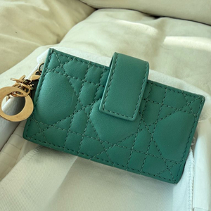 (내림X)정품 디올 까나쥬 아코디언 카드지갑