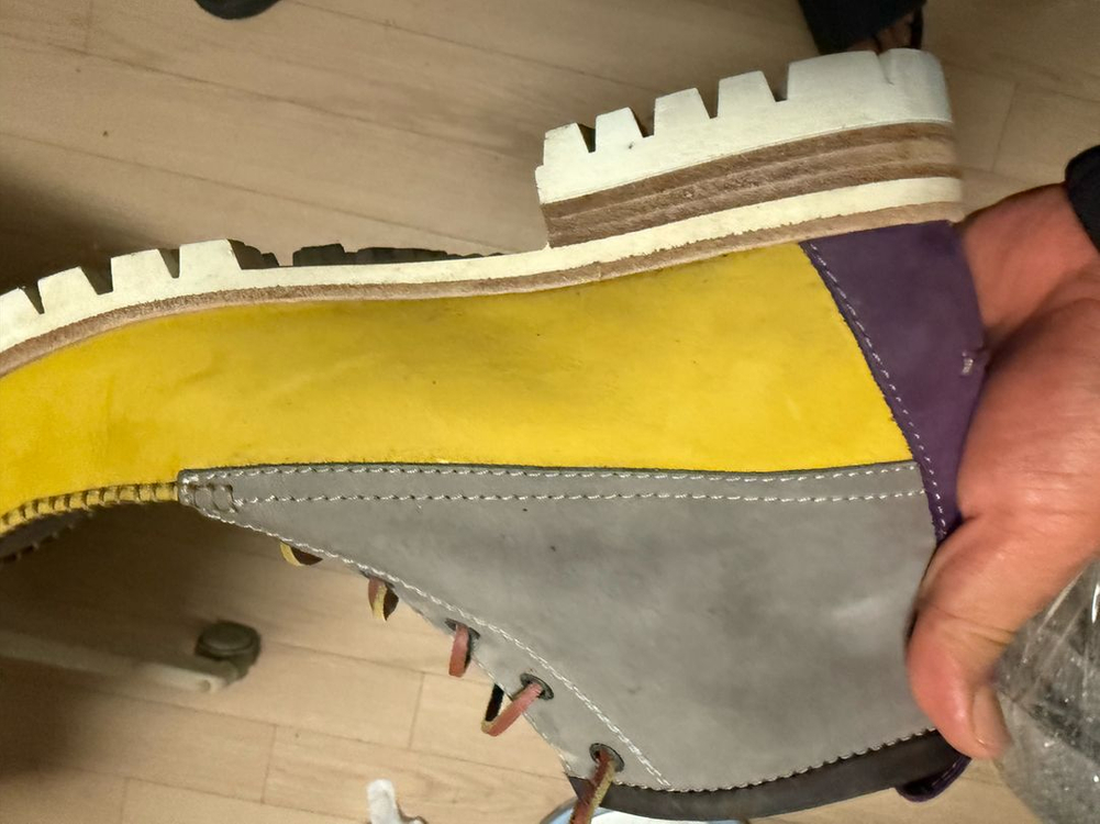 디스퀘어드2 레더 메이플 부츠 270--2