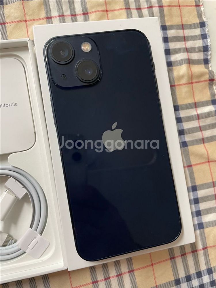 아이폰13미니 128미드나이트 신품급--1