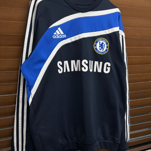 아디다스 09 10 삼성 첼시 트레이닝탑 스웻탑