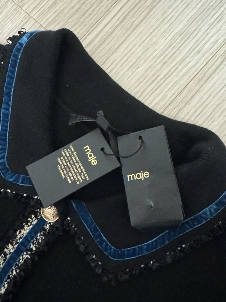 마쥬 반팔 니트원피스--2