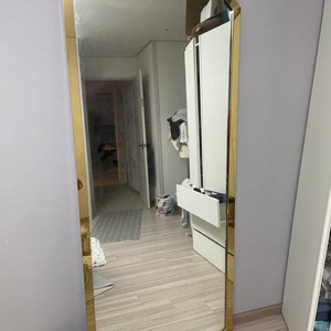 골드 프레임 전신거울 판매합니다