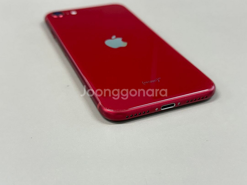*21만원* 아이폰SE3 레드 128G 배터리93% 깨끗한 A급 단말기 실사용 추천--8