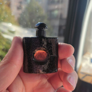 뽑기 상품,입생로랑 블랙 오피움 오드퍼퓸 7.5ml 미니어처 향수