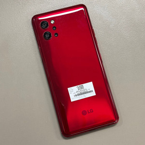 (포르쉐)LG Q92 레드색상 128용량 미파손 무잔상 파손없는 갓성비 꿀매물 서브용 제품 7만 판매합니다