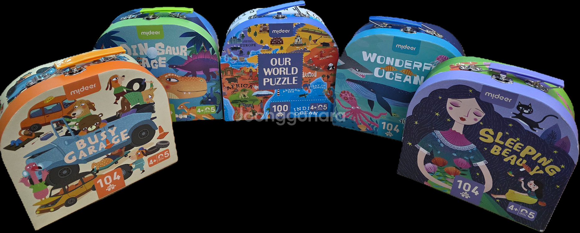 mideer퍼즐 5개세트--1