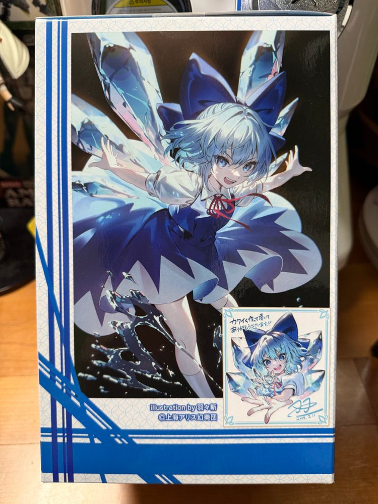 후류 페넥스 동방 프로젝트 치르노 피규어 입니다 이미지