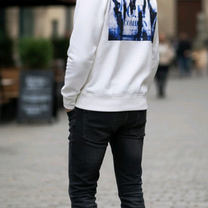 C.P. 컴퍼니 스트레치 플리스 크루넥 맨투맨 티셔츠