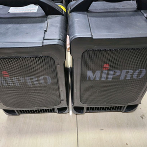 MIPRO 미프로 ma-707 강의용 행사용 이동식 앰프 무선마이크2개포함