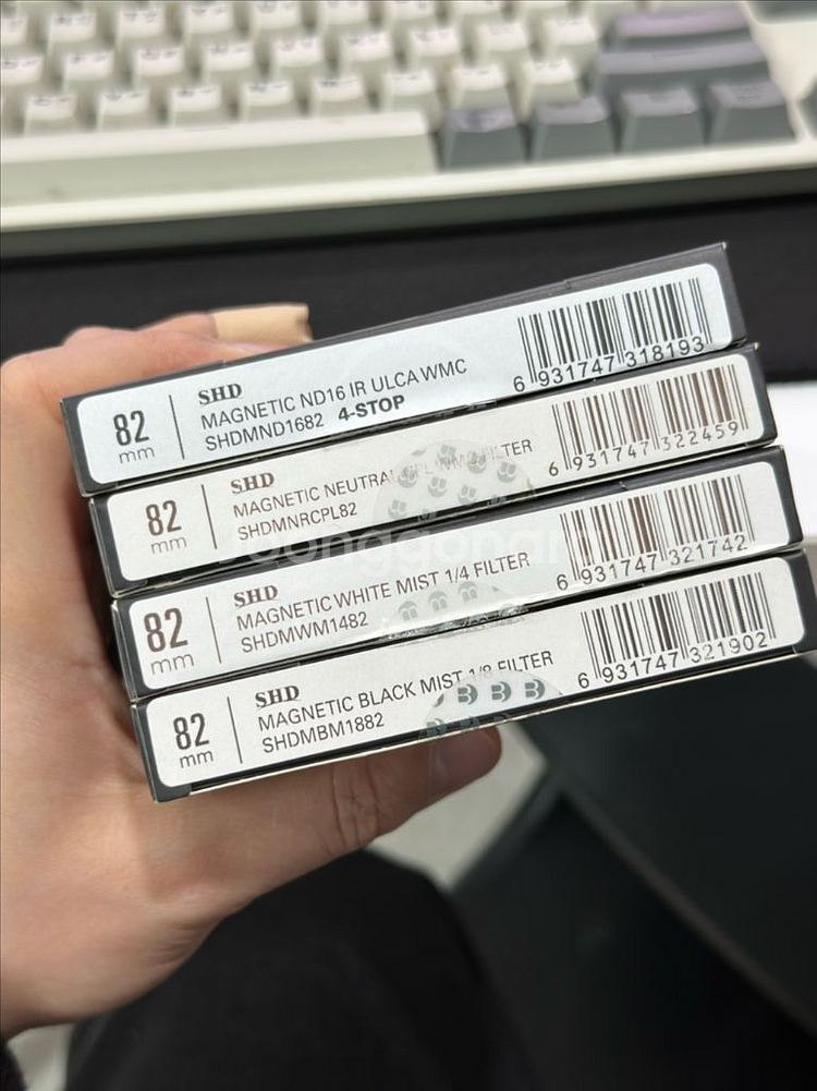 벤로 82mm 마그네틱 스타터+cpl+nd16+화이트미스트, 블랙미스트서비스--1