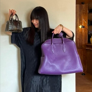 띠서울 킴스어패럴 레옹백 라지 퍼플(마지막가격)