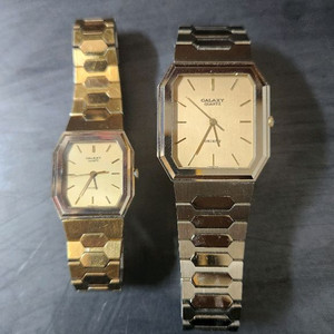 88올림픽 오리엔트 커플 금장시계 1세트 이미지