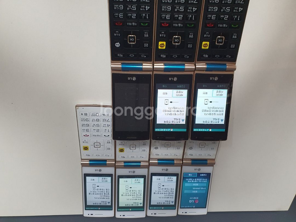 LG f480 T480 와인스마트폰 A급 스마트폴더폰--2