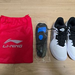 [A급l택포] 리닝 파운스2 배드민턴화 (275) 배드민턴신발 판매합니다.