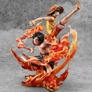 크리스마스할인!원피스 POP 맥시멈 maximum 형제의 연 루피 에이스 피규어