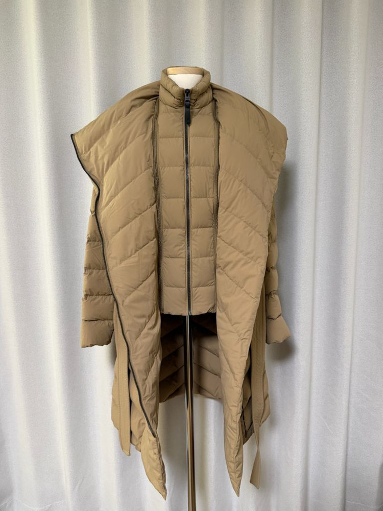 맥케이지 일레나 여성 패딩 (다크 카멜)--3