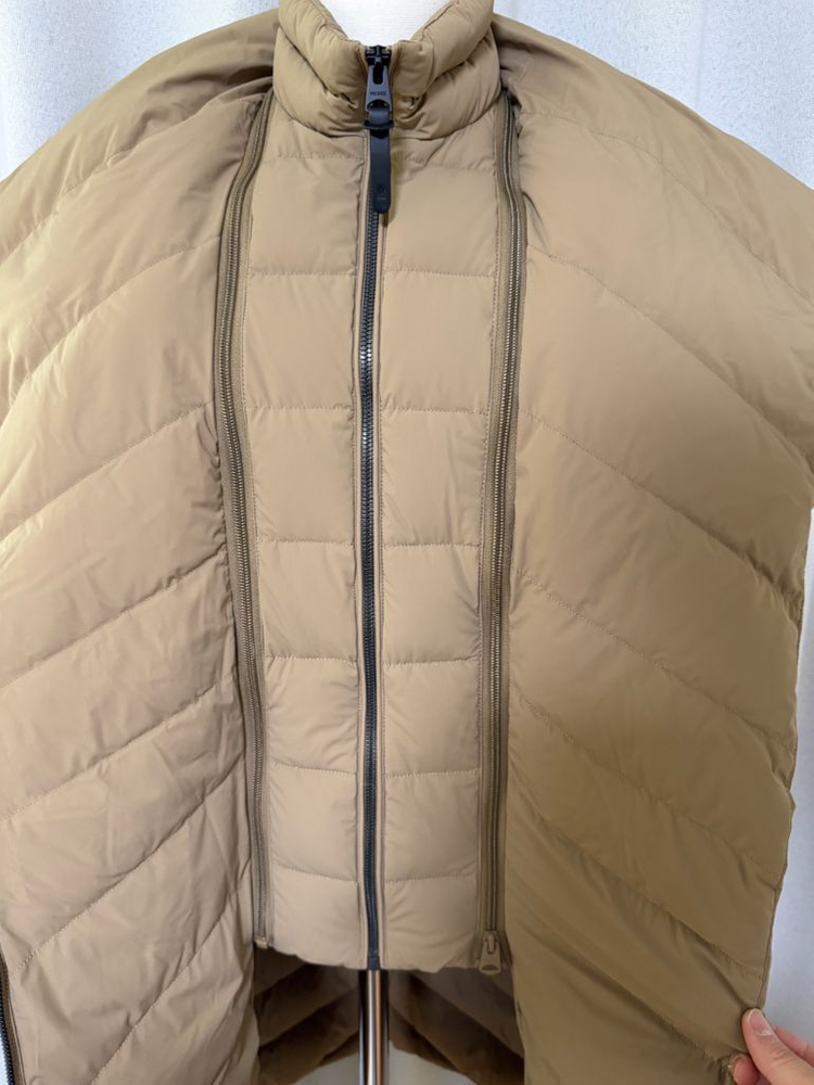 맥케이지 일레나 여성 패딩 (다크 카멜)--4