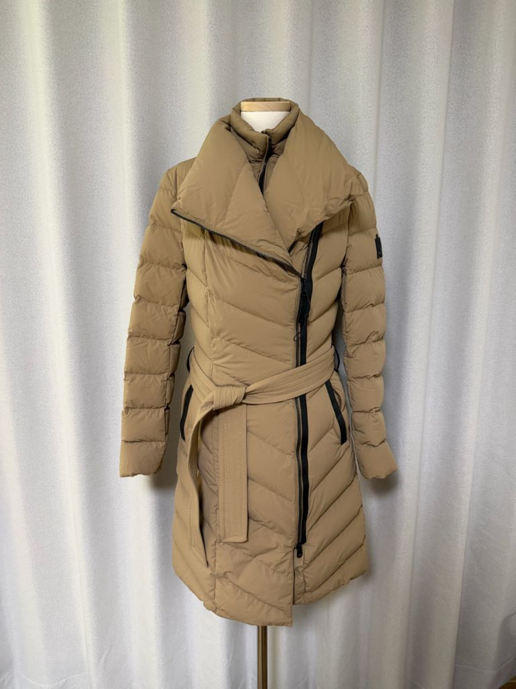 맥케이지 일레나 여성 패딩 (다크 카멜)--6