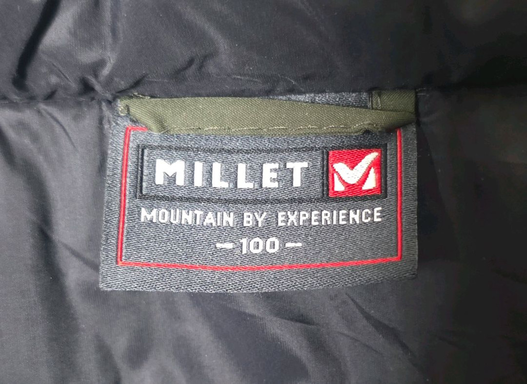 밀레 MILLET 덕다운 야상 패딩 점퍼 남성용 100(L)--6