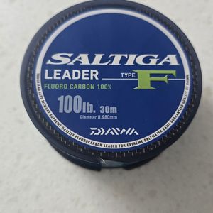 방어부시리삼치 빅게임 선상낚시 쇼크리더 타입F 솔티가 100lb 30M 지깅바늘1세트 이미지