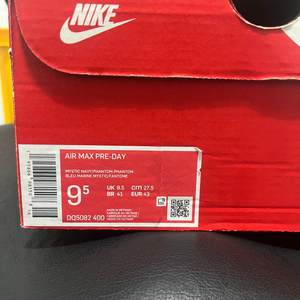 나이키 에어맥스 프리데이 미스틱 블루 운동화 DQ5082-400 275사이즈