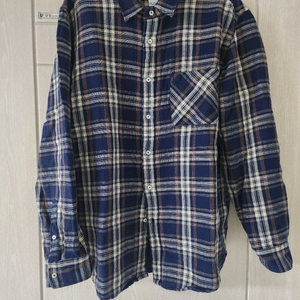 (중고)남자 자라 체크 셔츠 L사이즈