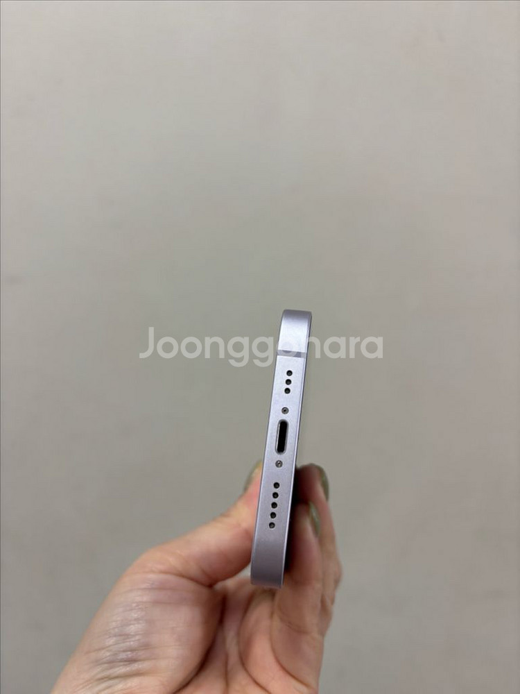 (부산중고폰) 아이폰14 퍼플 256기가 공기계 판매해요--4