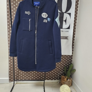 패치가 이쁜 네이버 롱 잠바