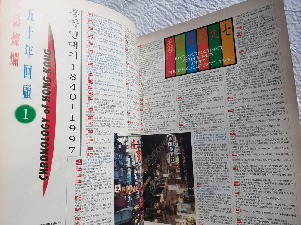 1997년KINO 키노 이소룡 주윤발 성룡 장만옥 양조위 금성무 왕가위 홍콩영화 97--7