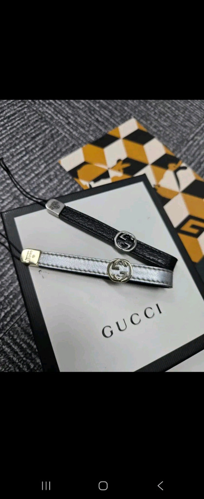 [A급] [정품]구찌 인터로킹 키링 열쇠고리 이미지