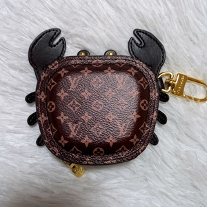 루이비통 꽃게 동전 키링 백참