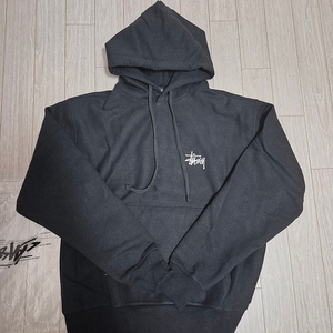 정가 279,000원 미착용 새제품 정품 스투시 백로고 기모 후드티 긴팔 공용