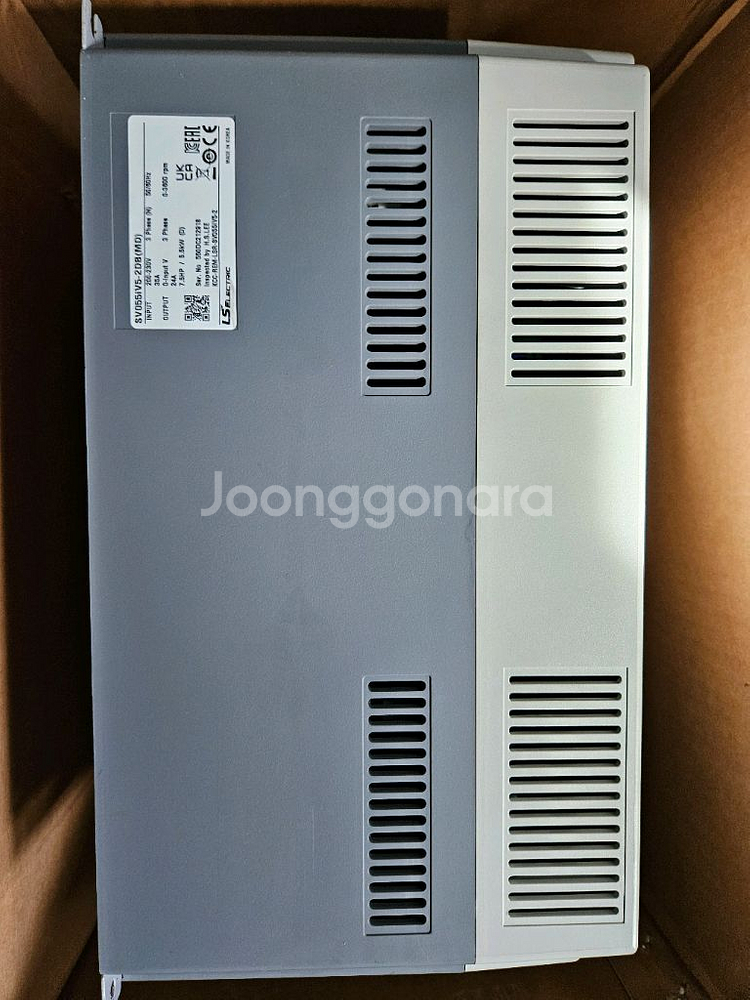 LS 벡터 인버터 7.5HP SV055IV5-2DB(MD)A급 실사용품--1