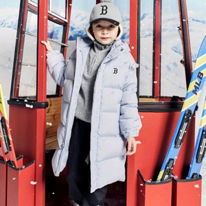 당일발송! 미착용 새제품 MLB 키즈 구스 롱패딩 남아여아 공용 이미지