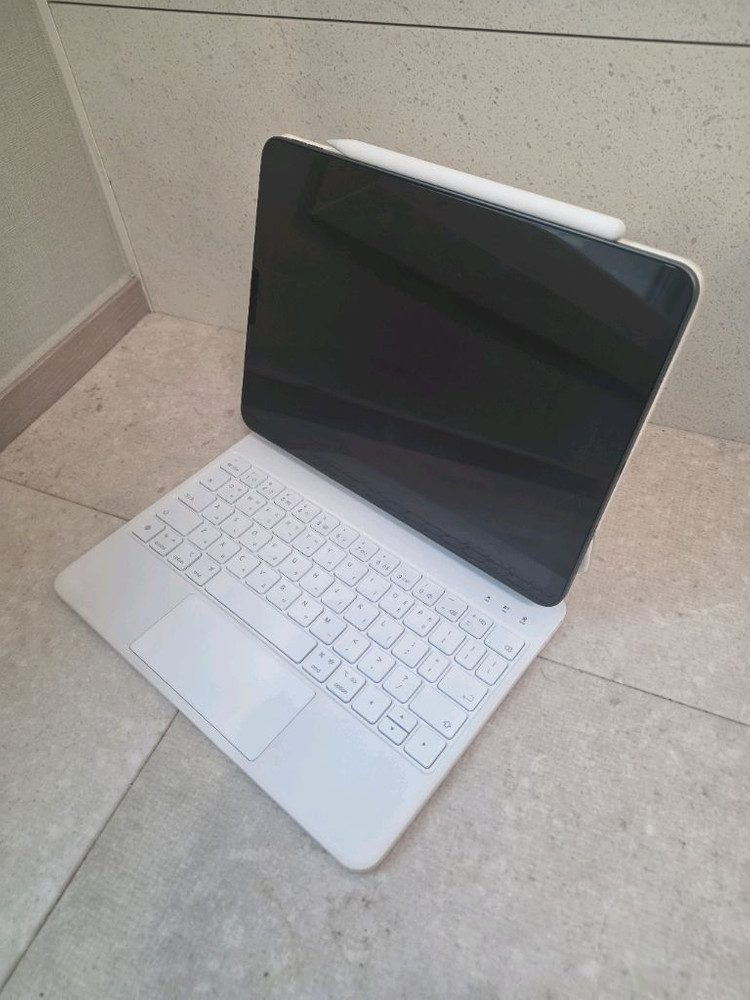 아이패드에어5 64g+ 펜슬2세대+키보드--8