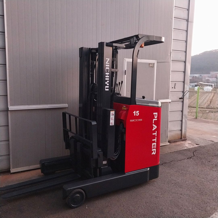 니찌유 전동지게차 1.5톤 3단4500MM 사이드쉬프트장착 이미지
