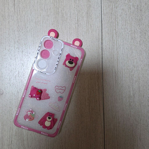 (새상품) 갤럭시S25 입체 투명 귀케이스