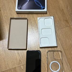 아이폰16 프로맥스256 자급제+애케플+정품케이스