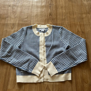 어반레비보 체크니트가디건