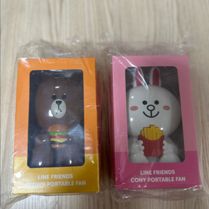 맥도날드 라인프렌즈 미니선풍기 팝니다.