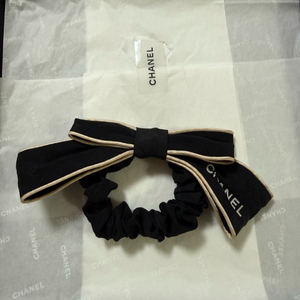 샤넬리본헤어끈 머리끈