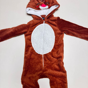 유아 코스튬 루돌프 크리스마스 옷 36m 이미지