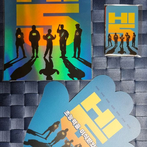 하이파이브 굿즈3종(포카 7종+아트카드+부채)