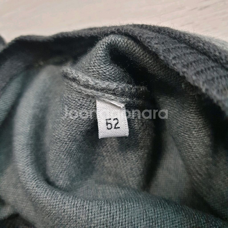 아르마니 꼴레지오니 그레이색상 울실크혼방 니트--5