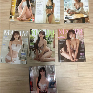 급처)박민정 맥심 잡지 모음