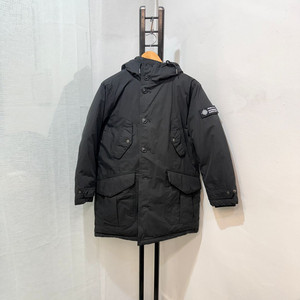 (S)지프 jeep 오리털패딩 덕다운 블랙야상 야상패딩 4028