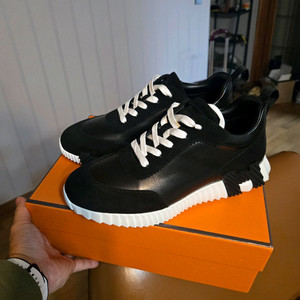 에르메스 바운싱 스니커즈 블랙 42 270mm 새상품